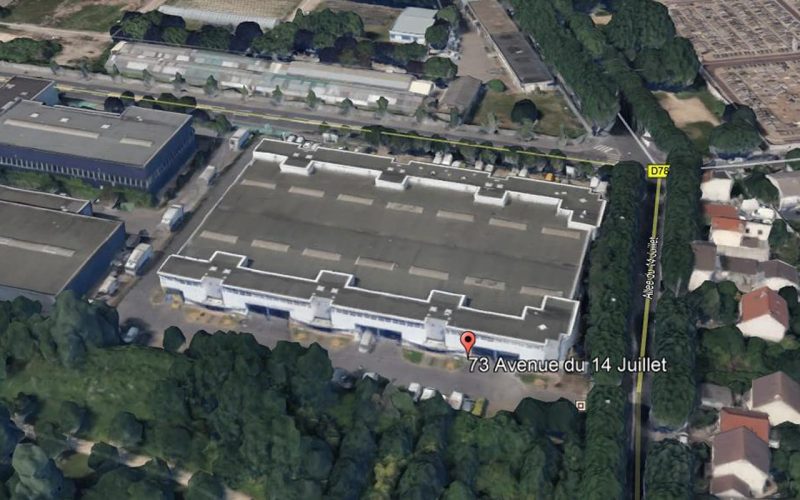 Entrepôt & bureaux 366 m², BONDY – 73 à 79 avenue du 14 juillet