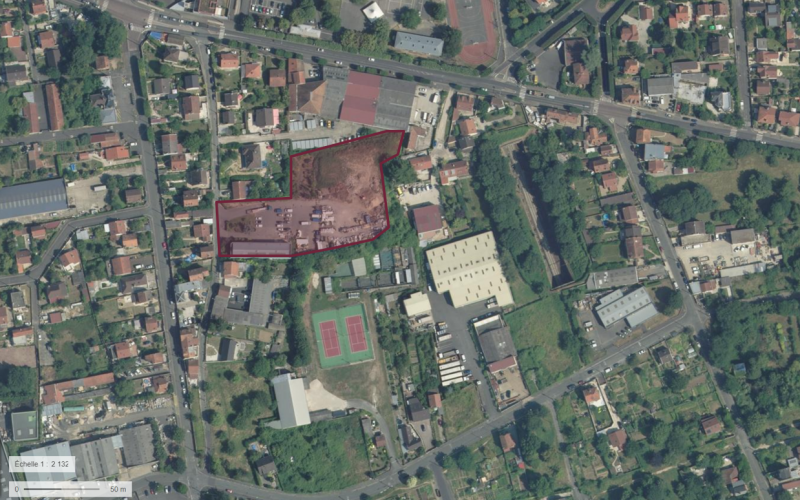 Entrepôt & bureaux 7 270 m², TERRAIN – Villeneuve-le-Roi (94)